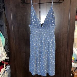 Blue Floral Sundress